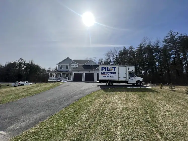 Pilot Plumbing Heating & Cooling Van on Residential Service Pilot-Plumbing-Heating-&-Cooling-Van-on-Residential-Service