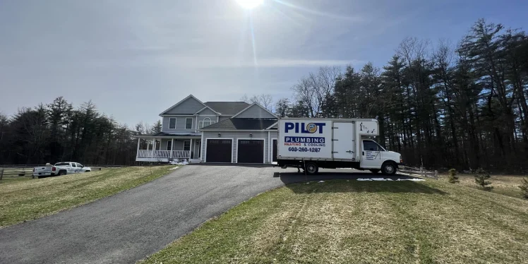 Pilot-Plumbing-Heating-&-Cooling-Van-on-Residential-Service